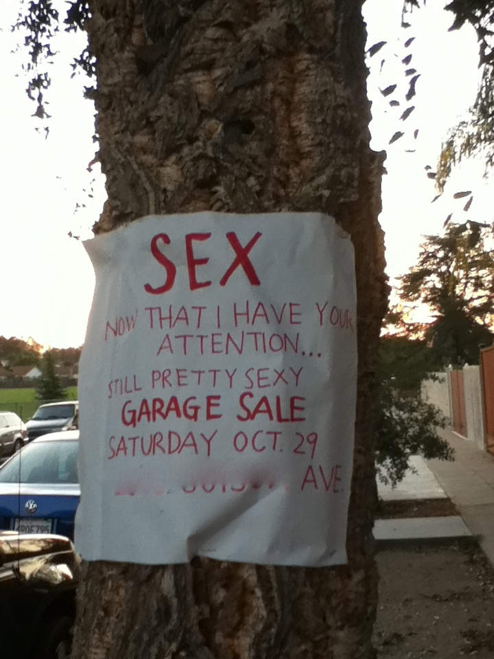 Yard Sale Signs The Good The Bad And The Ugly Garage Sale Blog 